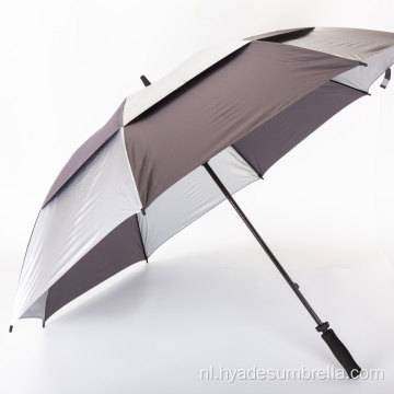 Beste grote golf winddichte paraplu met UV-bescherming
